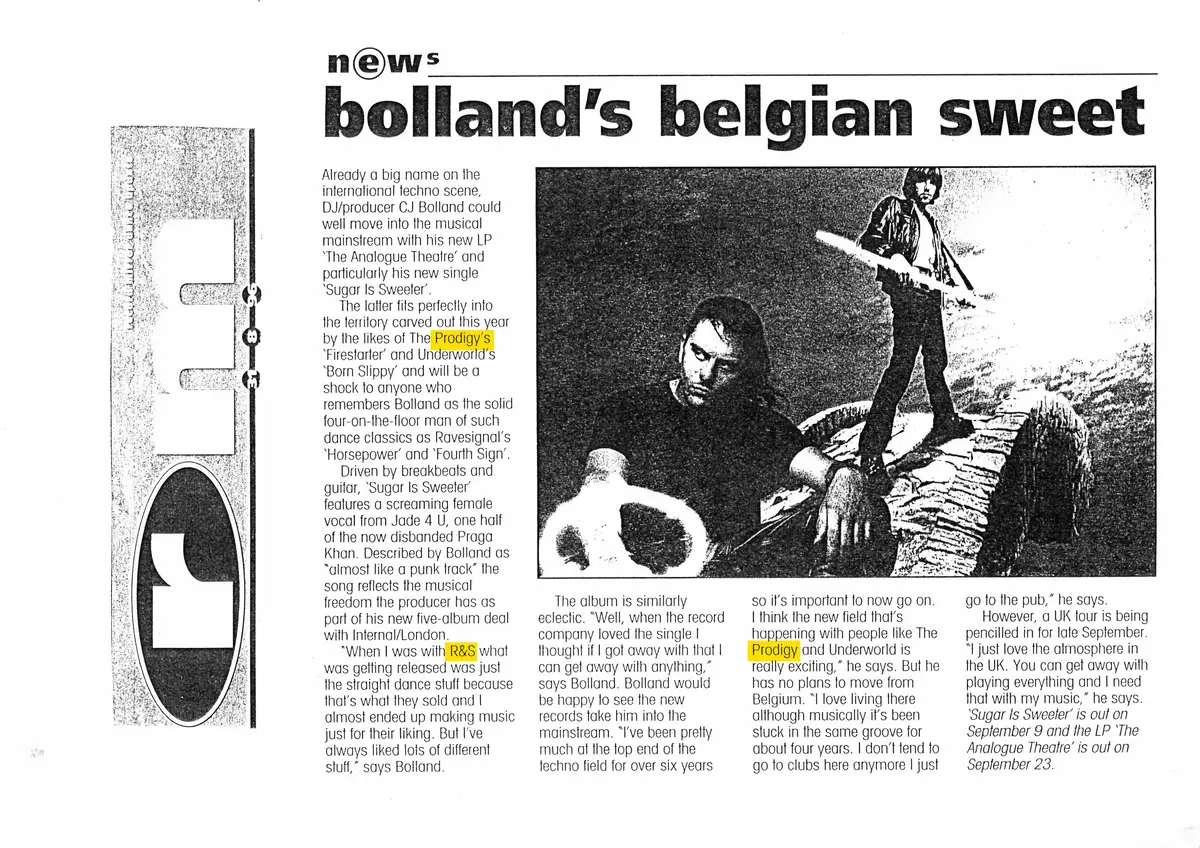 Bolland's Belgian sweet — 1996