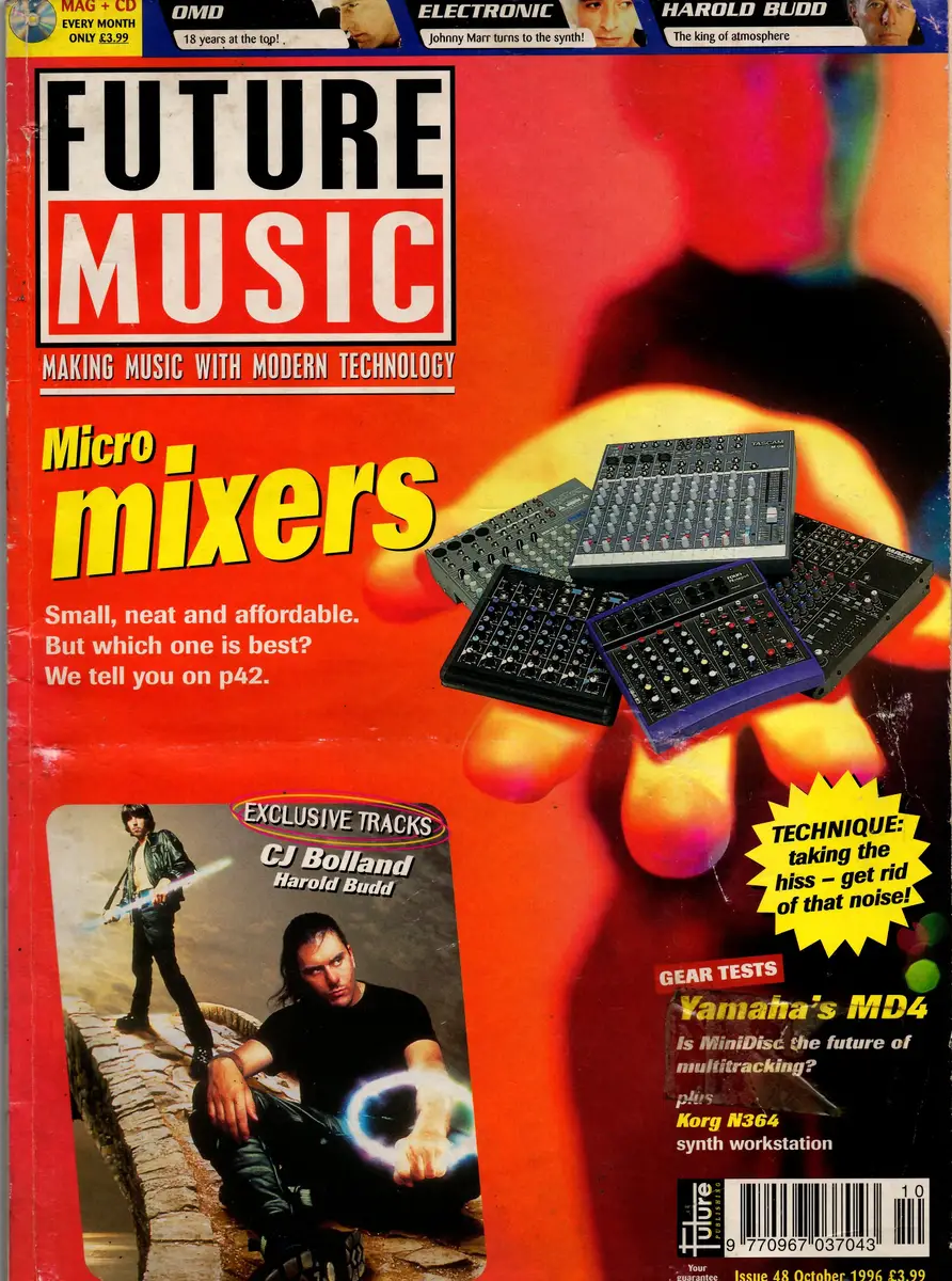 Future Music — cover — Future Music · 1996