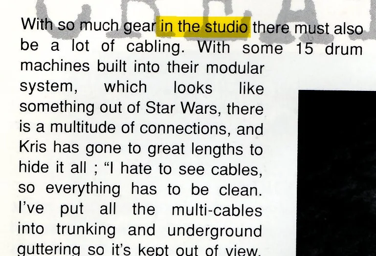 I hate to see cables, so everything has to be clean.