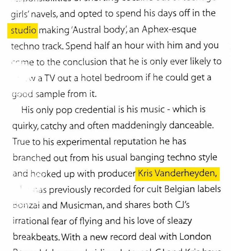Detail from Wax · Vol. 1 Issue 6, September 1996